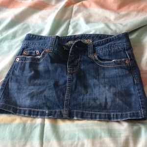 American eagle Mini  jean skirt